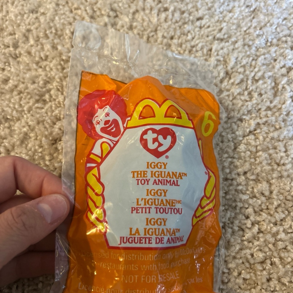 Ty beanie baby (McDonald’s) Iggy the Iguana